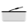Belkin USB 2.0 4-Port Travel Hub, Srebrny, F4U021bt