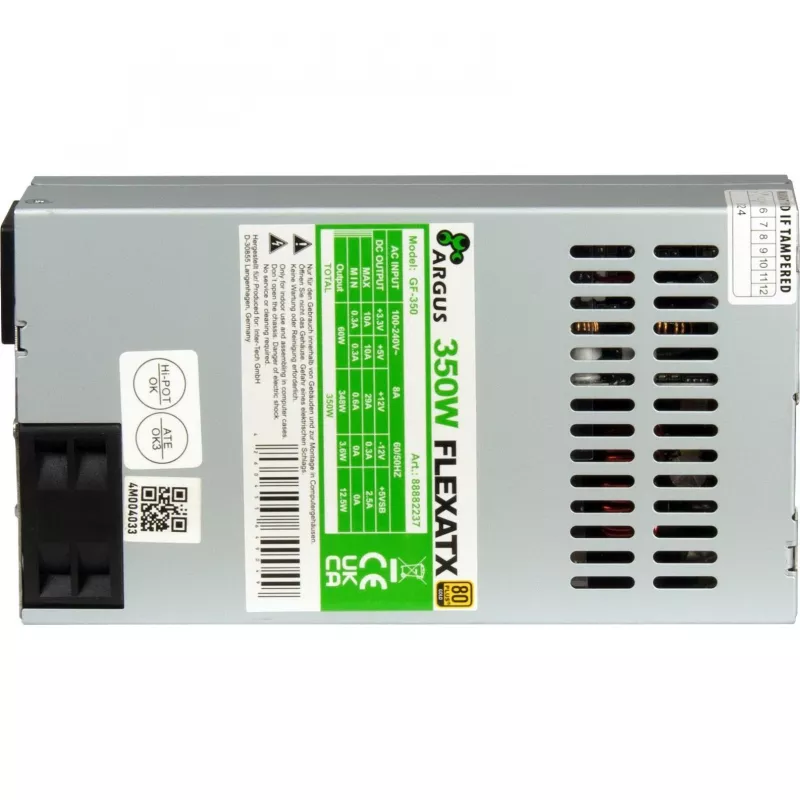 Zasilacz Inter-Tech 350W Flex ATX GF-350 BULK - Zasilacz do PC/Serwera - ATX (88882237)