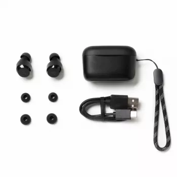 Bezprzewodowy zestaw słuchawkowy douszny Anker A25i — Bluetooth, wewnątrzuszny, czarny