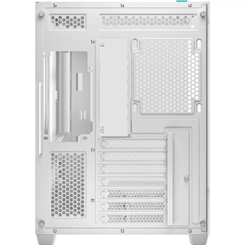 Obudowa PC DeepCool CG530 WH Midi Tower — ATX/Micro ATX/ITX, szkło hartowane, 2 wnęki 3,5 cala + 3 wnęki 2,5 cala, obsługa GPU do 410 mm