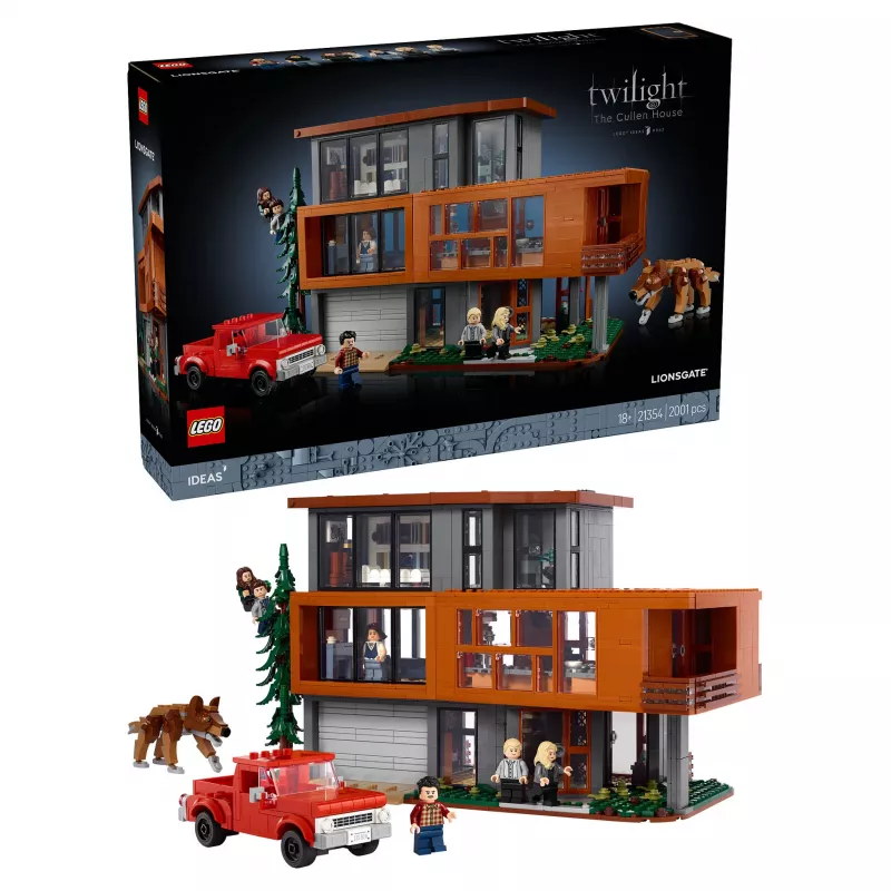LEGO Cullen House 21354 Ideas model — 1000+ klocków, budynek modułowy