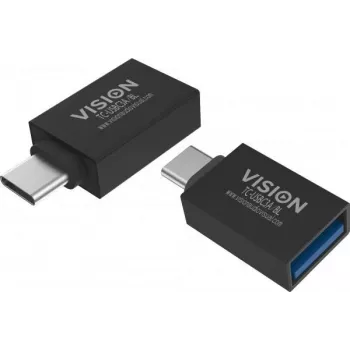 Zmieniacz płci kabla USB C USB 3.0 A Vision TC-USBC3A/BL