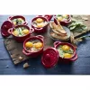 Staub Mini Cocotte okrągła, 4 szt. – 200 ml, Czerwony