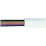 Kabel telefoniczny S/CONN 76119-25 25 m Biały