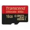 Transcend microSDHC MLC 16GB Class 10 UHS-I 600x + adapter SD