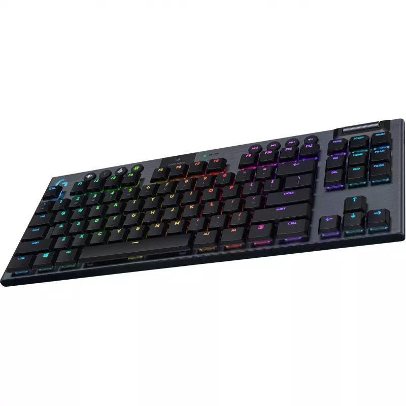 Logitech G G915 TKL Tenkeyless LIGHTSPEED Bezprzewodowa mechaniczna klawiatura gamingowa RGB — liniowa