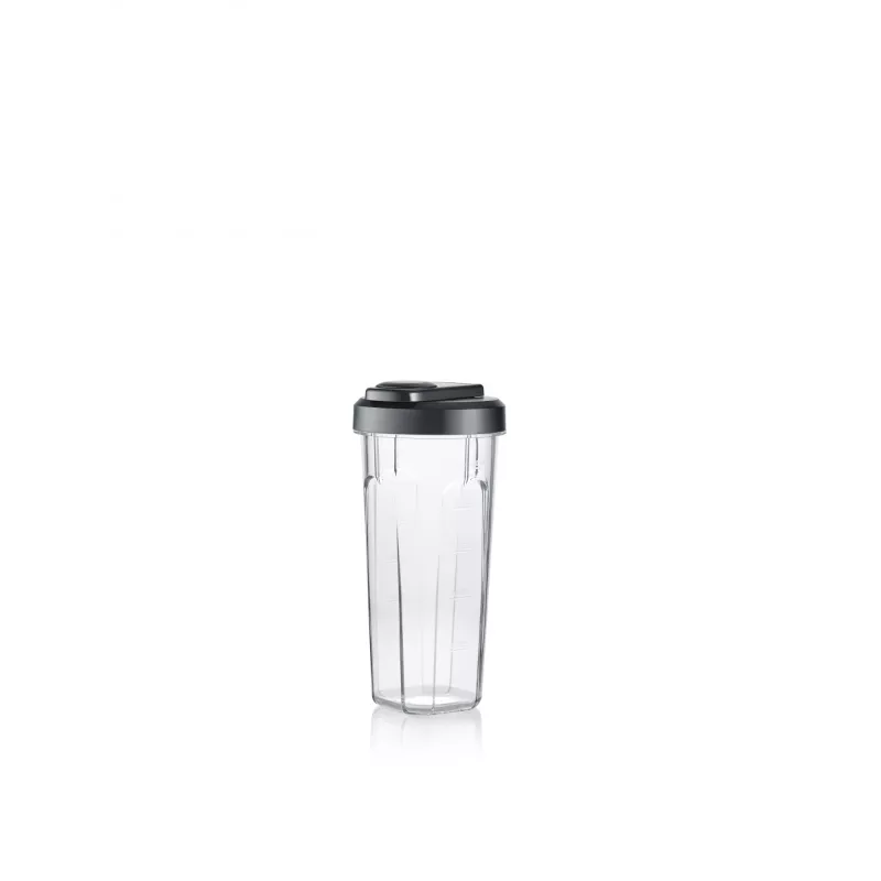 Blender stołowy SEVERIN SM 3743 — pojemnik 0,6 l, 320 W, czarny, ostrza ze stali nierdzewnej