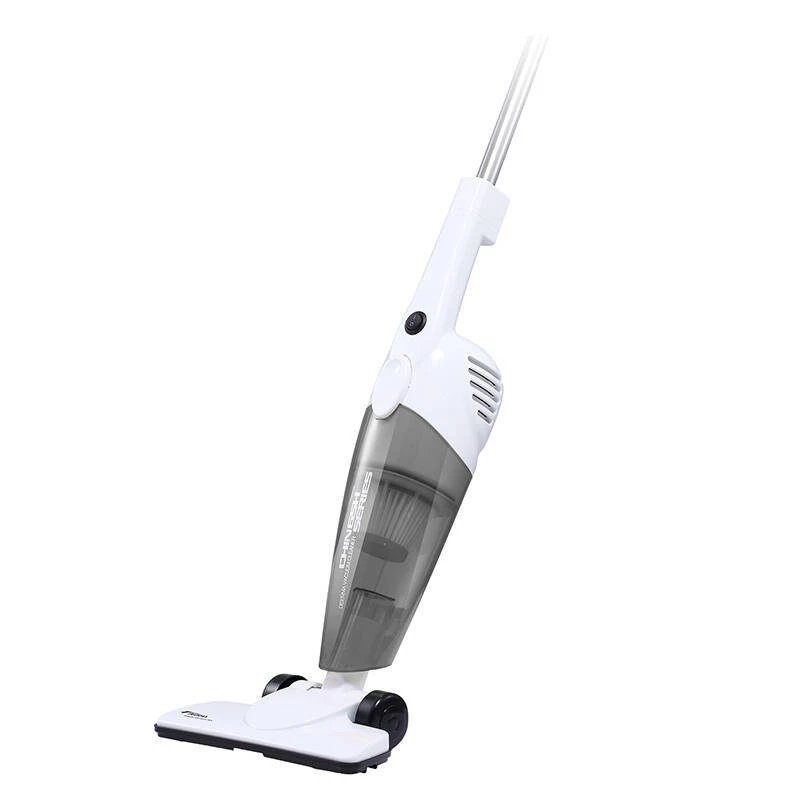 Odkurzacz pionowy Deerma DX118C — 600 W, HEPA, cykloniczny, bezworkowy 1,2 L, zasilanie sieciowe, przewód 5 m, biały
