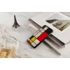 Etui na smartfona iKins do iPhone XS Max Mondrian Czarny – pokrowiec ochronny, twarda skorupa
