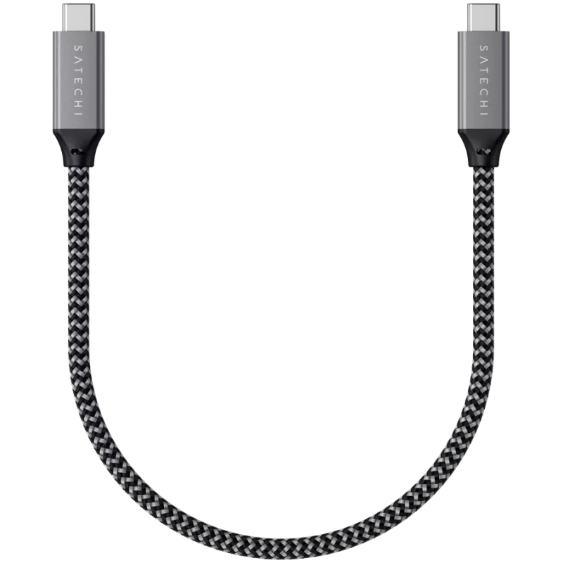 Kabel USB Satechi ST-U4C25M USB4 Gen 3x2 0,25 m Czarno-szary