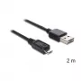 Kabel USB DeLOCK EASY-USB 2.0-A Micro-B 2m