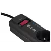 Listwa przeciwprzepięciowa EATON Power Strip 4 FR — 4 gniazda typu E, kabel 1 m, 10 A, 2500 W, wskaźniki LED