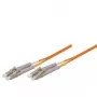 Tecline Fröhlich + Walter - Kabel krosowy - LC Multi-Mode (M) - LC Multi-Mode (M) - 30 m - światłowód - 50/125 mikrometra - OM2 - pomarańczowy (85330)