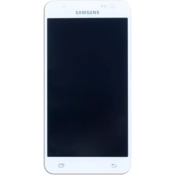 Zespół przedniego LCD Samsung J5 SM-J500F biały panel wyświetlacza zamiennego
