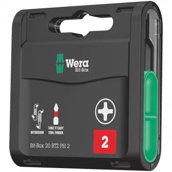 Zestaw bitów wkrętakowych Wera Bit-Box 20 BTZ PH