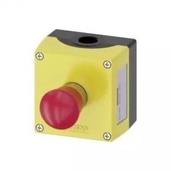 Grzybkowy przycisk Siemens w obudowie 500 V 1 zestyk normalnie zamknięty SIRIUS ACT 3SU1851-0NA00-2AA2 IP69K 1 szt. (3SU1851-0NA00-2AA2)