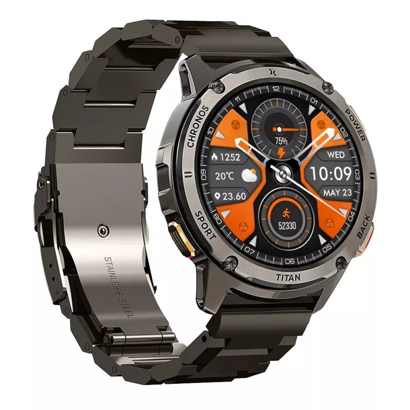 Smartwatch FW110 Titan Chronos czarny