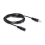 Kabel audio DeLOCK 84002 3m 3.5mm Czarny