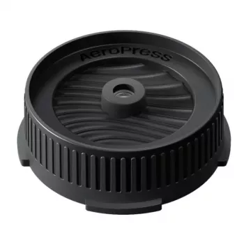 Pokrywka filtra AeroPress Flow Control do ekspresu do kawy Czarny