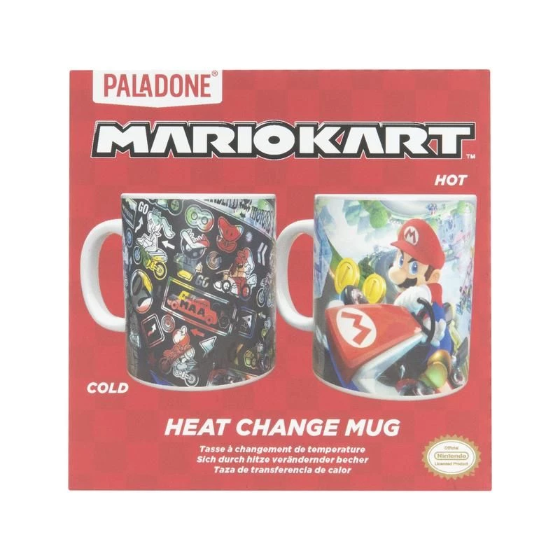 Kubek Paladone Mario Kart Heat Change Wielokolorowy PP8307NN