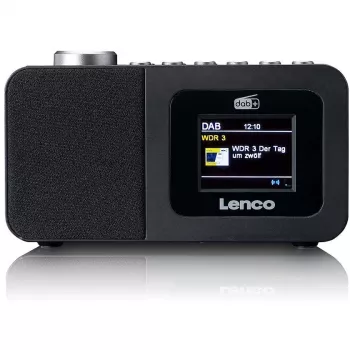 Radio stołowe Lenco CR-625BK — Odbiornik FM/AM z Bluetooth, czarny