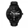 Smartwatch Garett Quantum — czarna stal nierdzewna