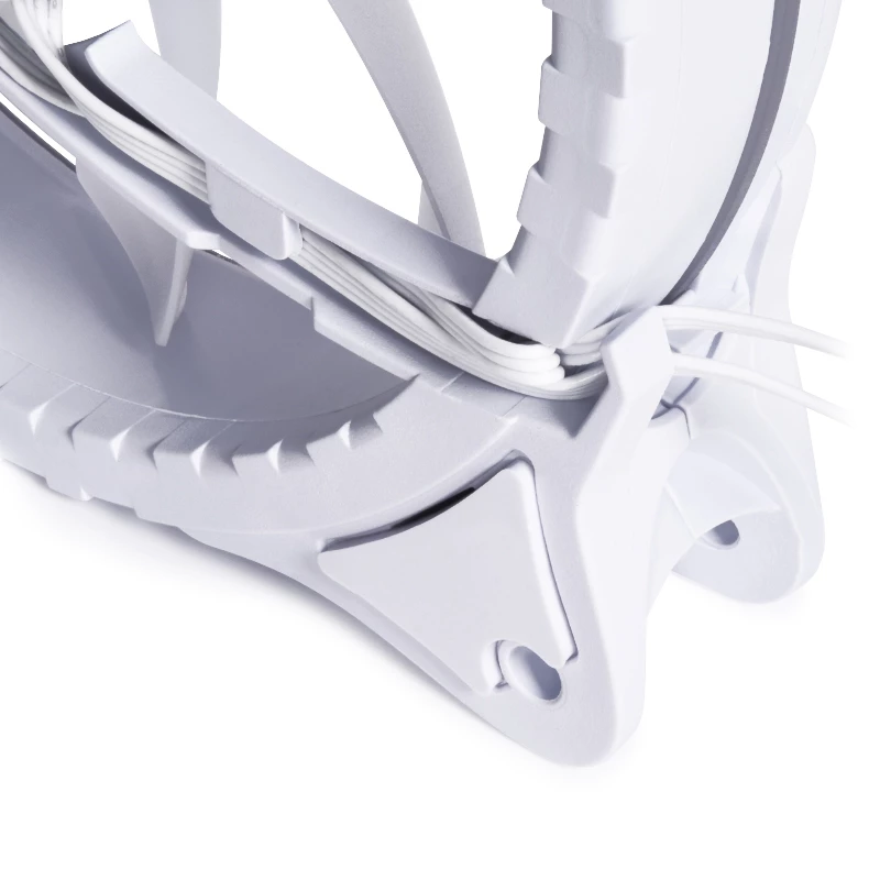 Alphacool Rise Aurora 120 mm wentylator obudowy ARGB - biały