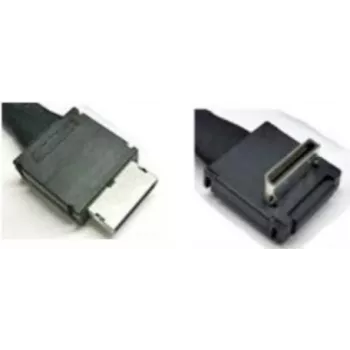 Intel OCuLink Cable Kit AXXCBL470CVCR - Wewnętrzny kabel SAS - 4i MiniLink SAS (SFF-8611) (M) prosty do 4i MiniLink SAS (SFF-8611) (M) kątowy - 47 cm (AXXCBL470CVCR)