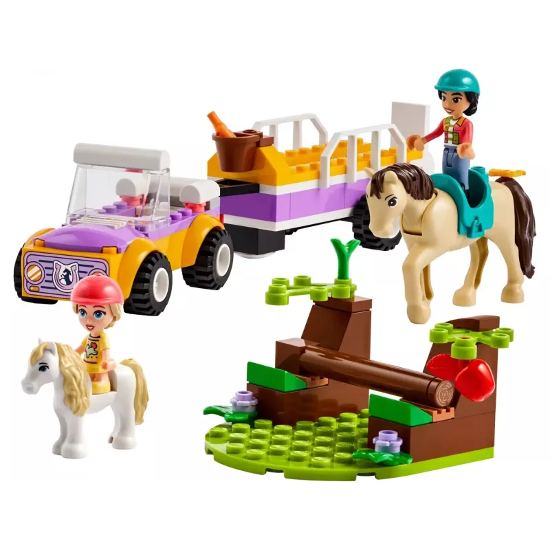 LEGO Friends Zestaw z przyczepą dla koni i kucyków 42634