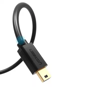 Kabel USB Ugreen - mini USB 480 Mb/s 3 m US132 (czarny)