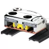 Blok wodny Aqua-Computer cuplex kryos NEXT VARIO dla LGA 1700 — nikiel/nikiel