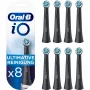 Zapasowe końcówki do szczoteczki elektrycznej Oral-B IOUR8BK 8 szt., czarne