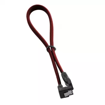 ModMesh Kabel SATA 3 pod kątem prostym 30 cm - krwistoczerwony - Kabel - Dane cyfrowe (CM-CAB-RSAT-N30KBR-R)