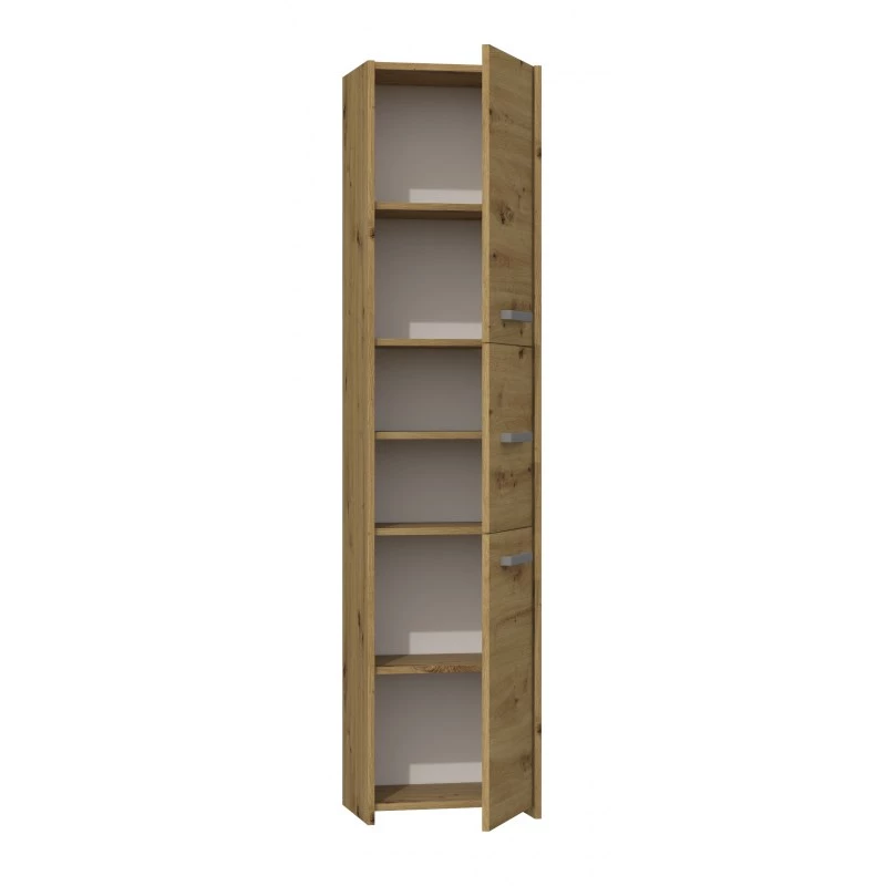 Topeshop S43 ARTISAN szafka łazienkowa Dąb