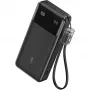PowerBank z kablem USB-C 20000 mAh 30W Czarny
