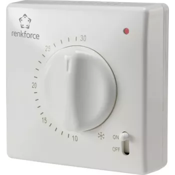 Termostat pokojowy Renkforce TR-93 programowalny, zakres temperatury 5–30°C