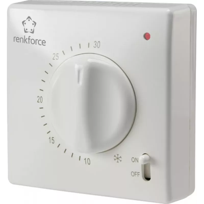 Termostat pokojowy Renkforce TR-93 programowalny, zakres temperatury 5–30°C