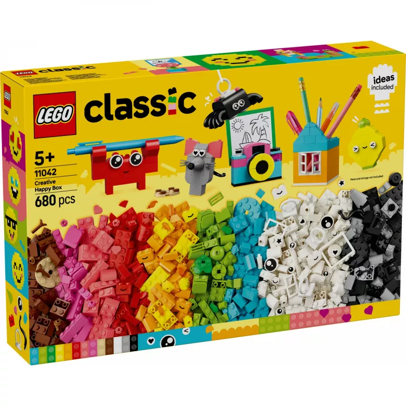 LEGO CLASSIC 11042 Kreatywny zestaw Happy Box
