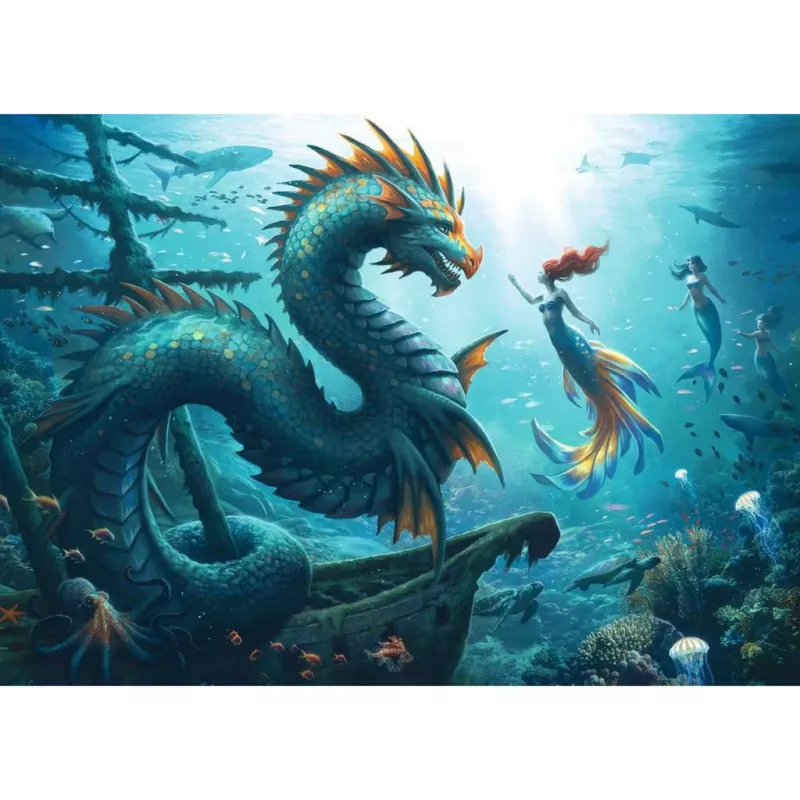 Puzzle Ravensburger Enchanted Depths 1000 elementów