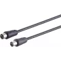 Kabel koncentryczny S/CONN 80028-128S 10 m IEC Czarny