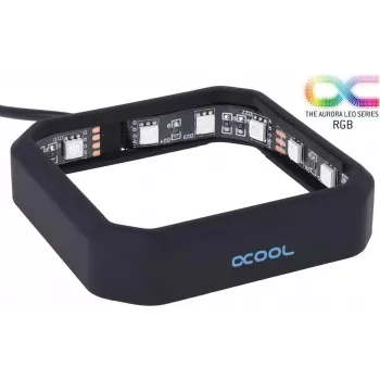 Alphacool Aurora XPX RGB Frame - Czarny (12893)