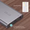 Obudowa SSD Unitek S1206A na 2 dyski M.2 NVMe PCIe Gen3 x4, USB 3.2 Gen 2 (10 Gbit/s), aluminium, USB-C, zawiera zasilacz