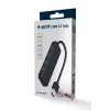 Koncentrator USB Gembird 4-portowy USB 3.1 (Gen 1) — 4 porty, USB 3.2 Gen 1 Type-A, 5V/2.1A, 109×30×10 mm, czarny