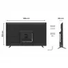 164,0cm/65 (3840x2160) JAPANNEXT JN-IPS650UHD60F 16:9 IPS 60Hz HDMI USB WLAN Głośnik Czarny