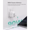 AUKEY PA-B6S biały Omni a Mix GaN ultraszybka ładowarka ścienna