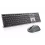 Bezprzewodowy zestaw klawiatura i mysz Dell KM7321W Titan szary z bateriami w zestawie