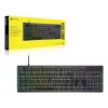 Corsair K55 CORE RGB klawiatura Gaming USB QWERTZ niemiecki Czarny