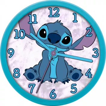 Zegar ścienny Kids Euroswan Stitch 25 cm