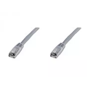 Kabel sieciowy Digitus CAT 5e SF/UTP Patch Cord RJ-45 Cat5e 10m Szary