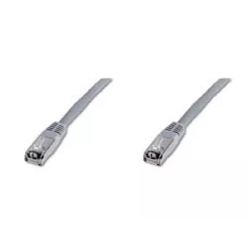 Kabel sieciowy Digitus CAT 5e SF/UTP Patch Cord RJ-45 Cat5e 10m Szary